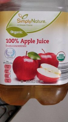 100% apple juice