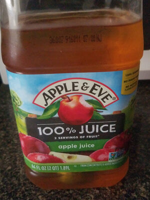 100% Juice Organics, Natural Style Apple