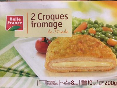 2 croques fromage de dinde