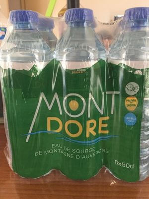 6X50cl eau du Mont dore