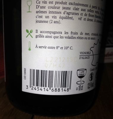 75CL Riesling Blanc