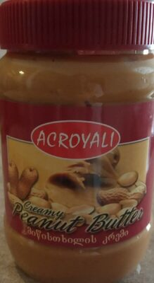 Acroyali creamy peanut butter