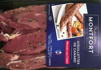 Aiguillettes de canard 3 baies