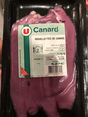 Aiguillettes de canard