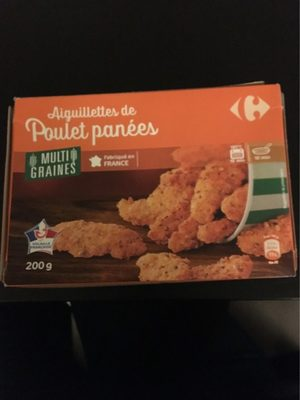 Aiguillettes de poulet panées