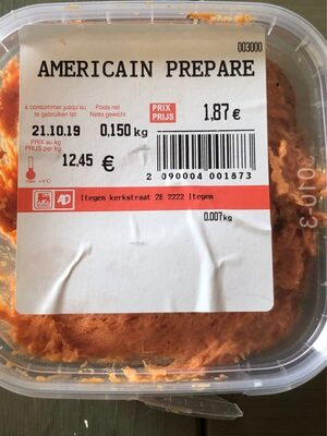 Americain prepare