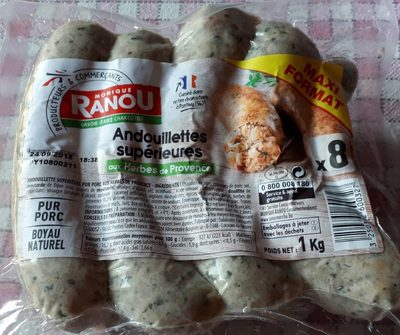 Andouillettes supérieures aux herbes de Provence
