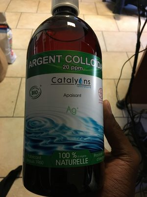 Argent colloïdal 20ppm