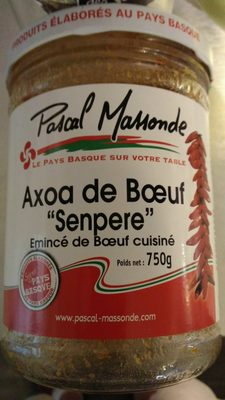 Axoa de Bœuf "Senpere"