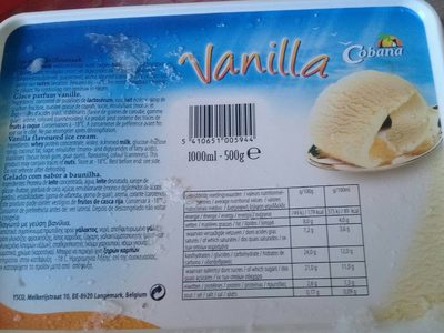 Bac 1L Gout Vanille,