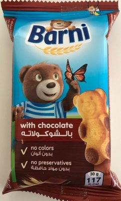 Barni Cake With Chocolate
