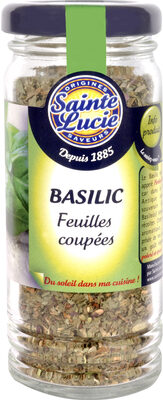 Basilic feuilles coupées