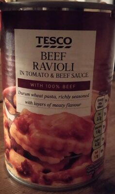 Beef ravioli