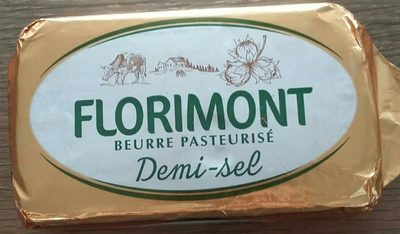 Beurre pasteurisé demi-sel 80% M.G.