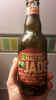 Bière ambrée malt Bio
