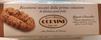 Biscottoni Yogurt Cioccolato