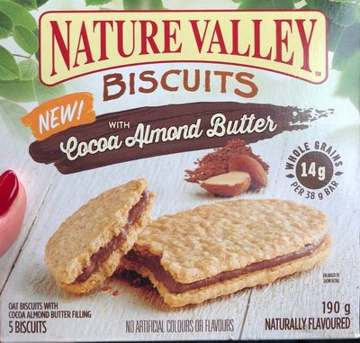 Biscuit cacao almond butter