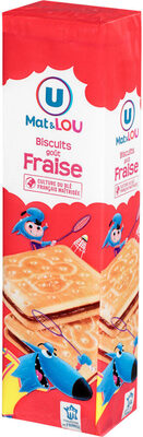Biscuits goût fraise