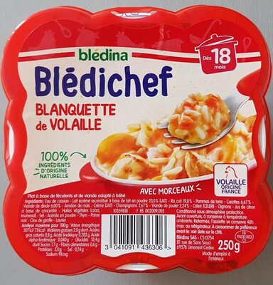 Blanquette de volaille bledichef