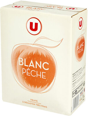 Boisson aromatisée à base de vin blanc pêche 7,5°