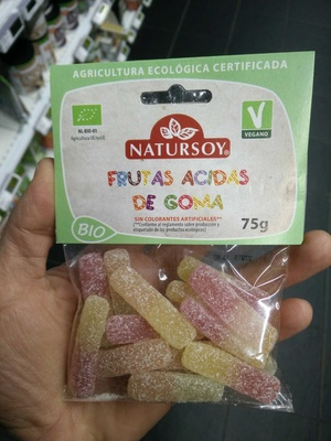 Bonbons gélifiés acid aux fruits 