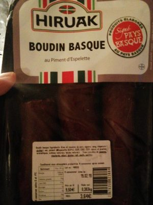 Boudin Basque