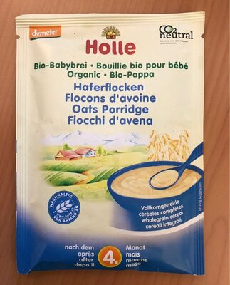 Bouillie bio pour bébé