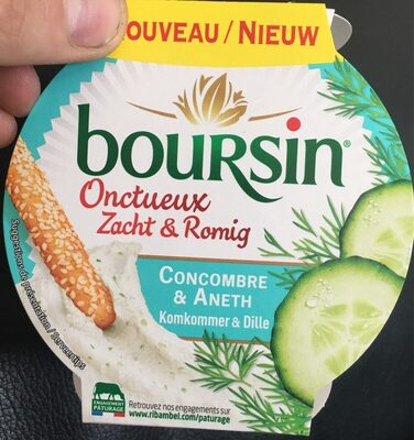 Boursin Onctueux concombre aneth