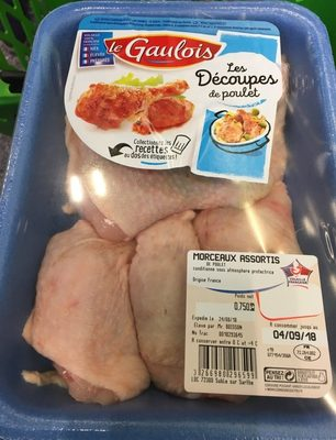 Bq Morceaux De Poulet Blanc Assortis S / Atm Le Gaulois P