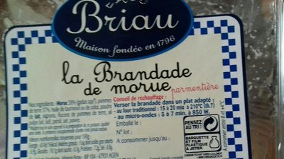 Brandade de morue parmentiere