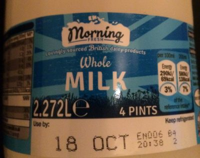 british whole milk