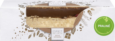Buche pâtissière à la crème au beurre