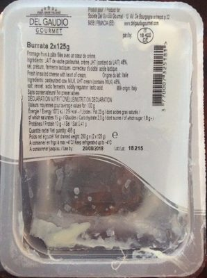 Burrata 2x125gr