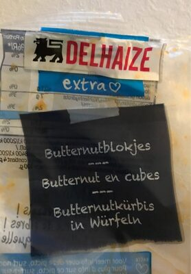 Butternut en cubes