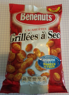 Cacahuètes grillées à sec