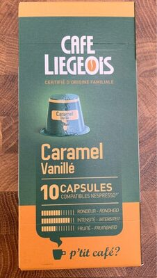 Café caramel vanillé