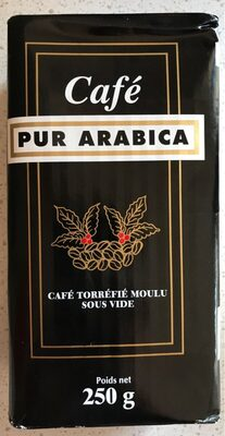 Cafe Pur Arabica Moulu Pp 250 Gr