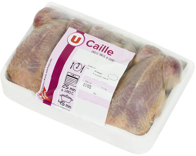 Caille sans tête prête à cuire
