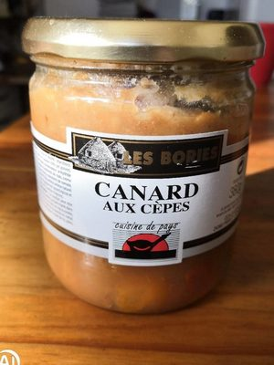 Canard aux cèpes