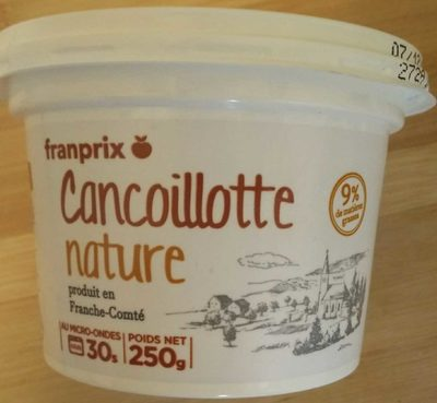 Cancoillotte nature (9 % MG)