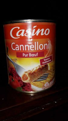 Cannelloni Pur Boeuf - Sauce italienne