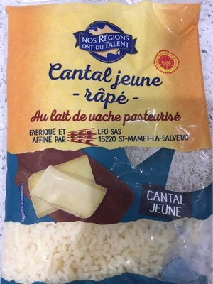 Cantal jeune rapé