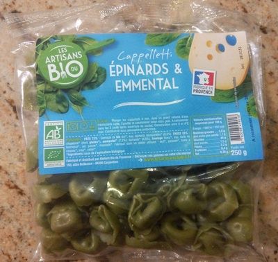 Cappelletti Epinards et Emmenthal