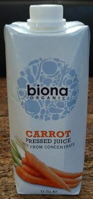 Carrot Pressed Juice