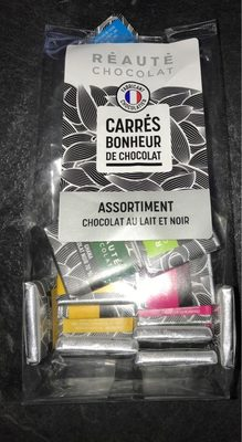 Carrés bonheur de chocolat
