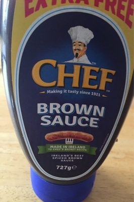 Chef Brown Sauce Squeezy & 50% Extra Free (485 Grams)