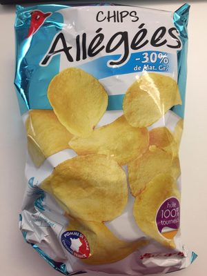 Chips allegees a l'huile de tournesol