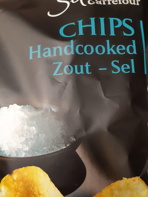 Chips handcooked zout
