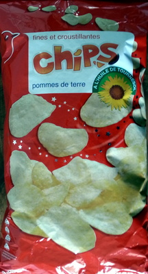 Chips à l'huile de tournesol