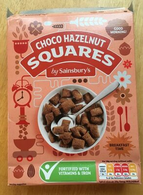 Choco Hazelnut Squares